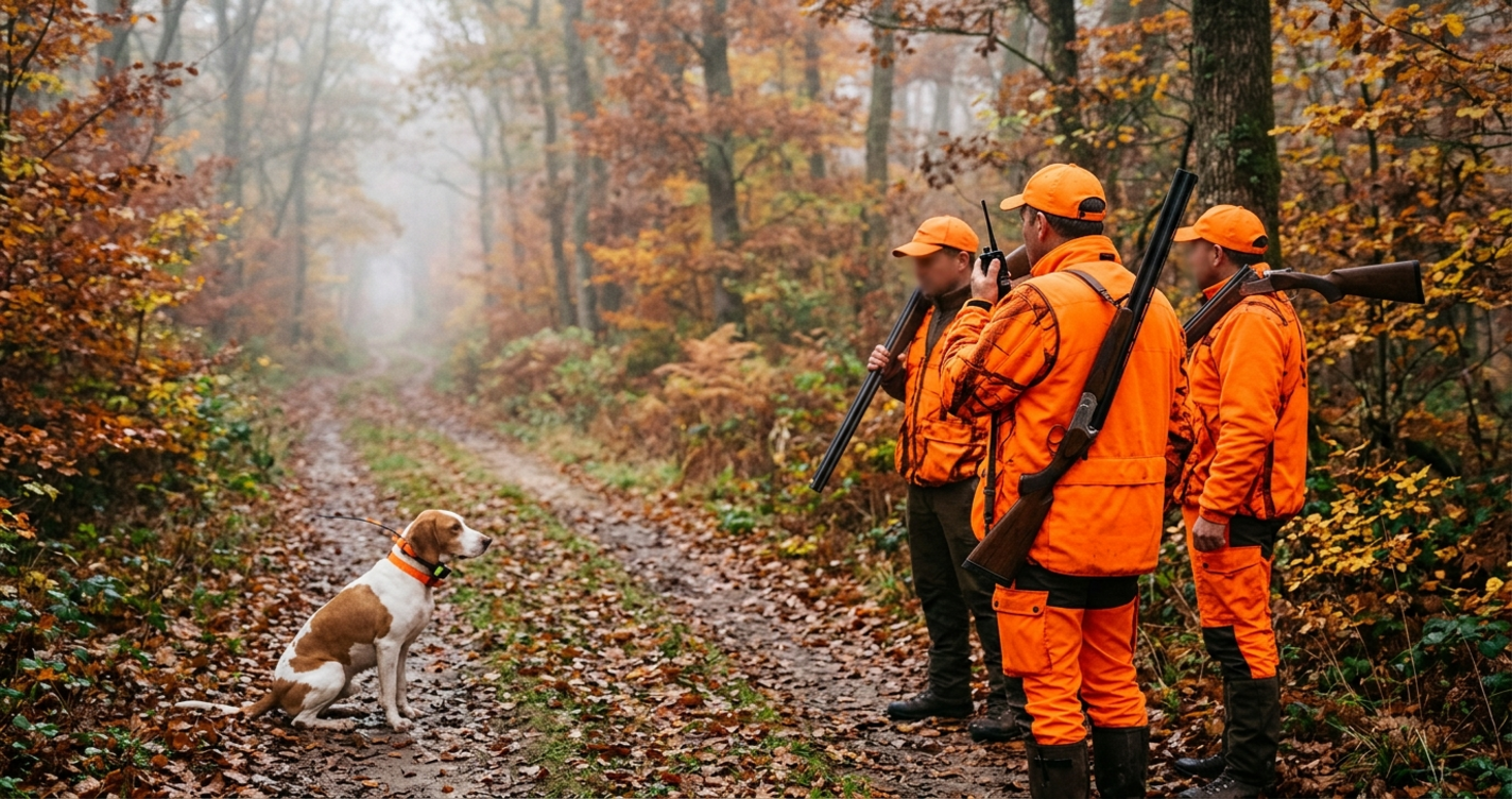 Réglementation talkies-walkies et GPS pour chiens à la chasse en 2026