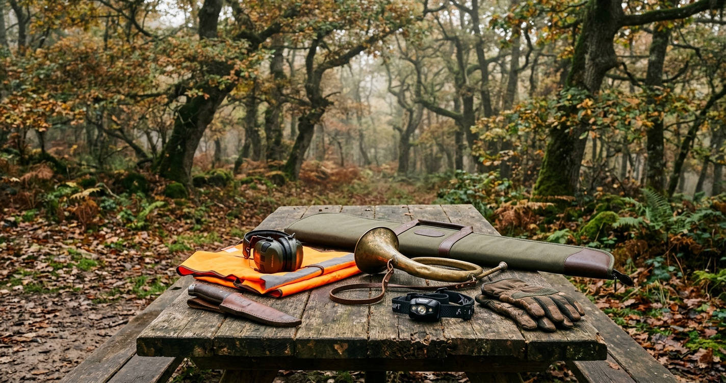 Matériel de chasse battue : la checklist par rôle
